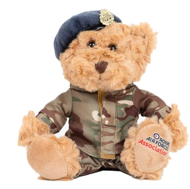 工厂批发跨境士兵泰迪熊公仔穿衣戴帽毛绒玩具熊玩偶送男孩礼物