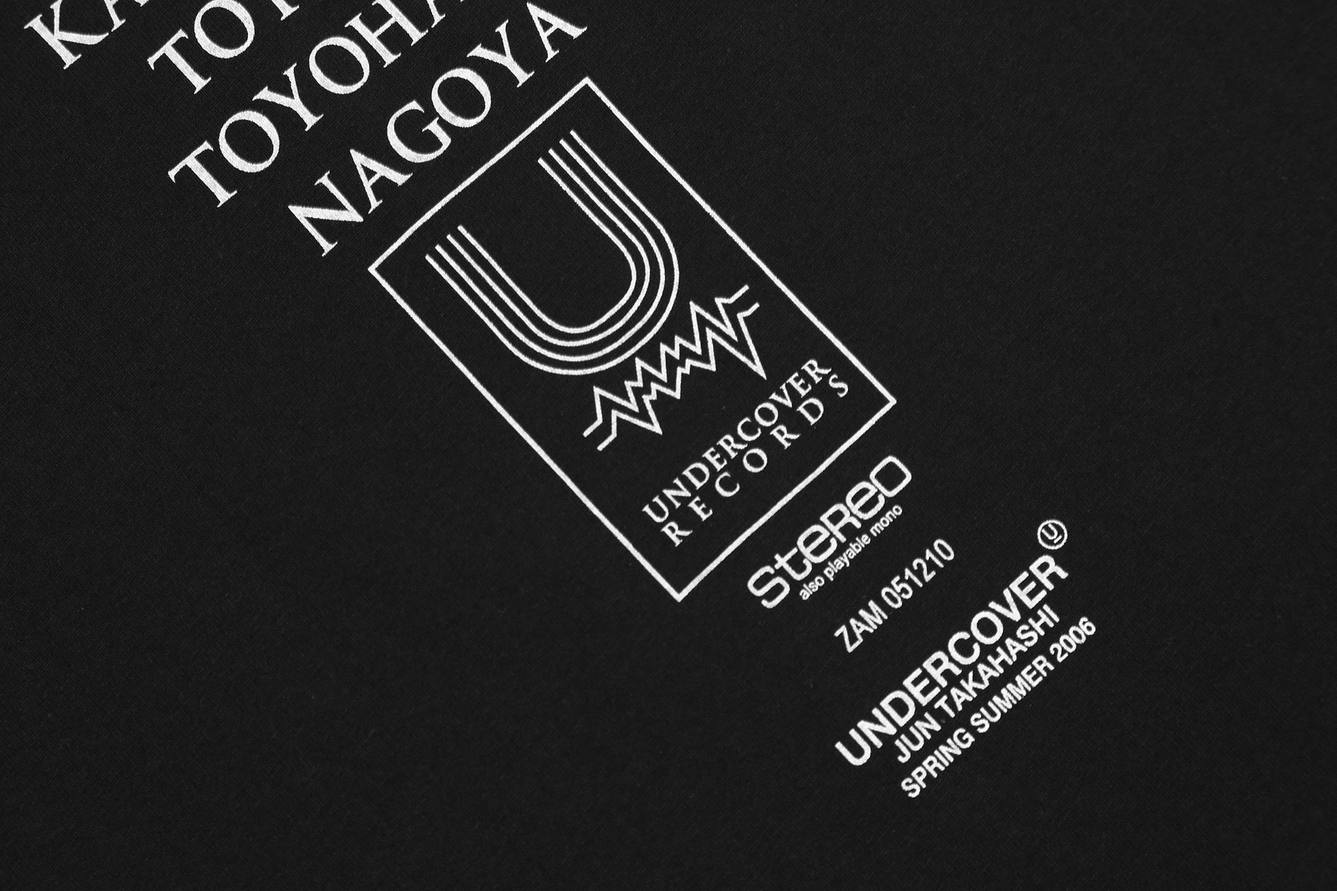 2021夏季新款06ss 会场限定高街复古印花短袖男女t恤 archive风格