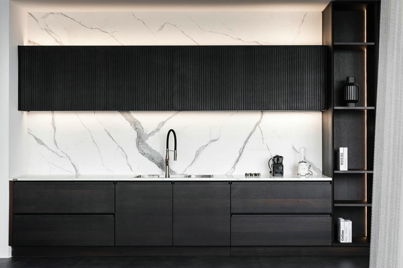 进口意大利laminam雪花白超白岩板轻柜餐桌茶几台面人造岩板面板