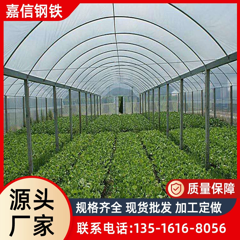 镀锌管温室大棚骨架 蔬菜大棚 花卉种植大棚 q235b镀锌大棚 单体