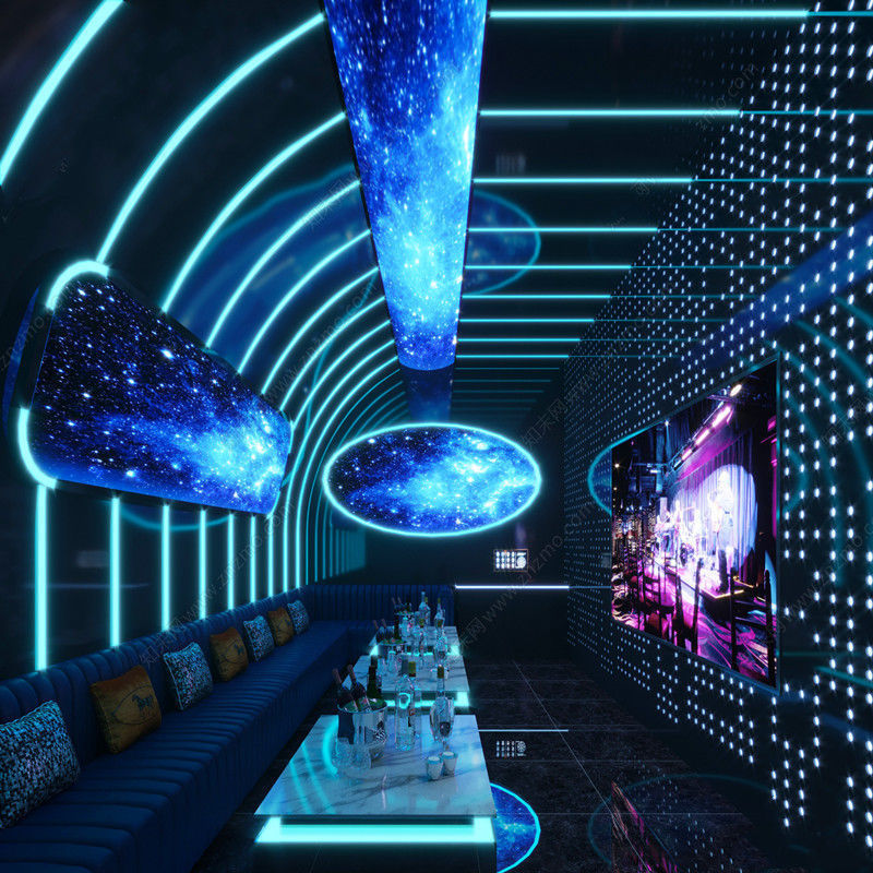 自动闪烁彩色灯带户外亮化工程防雨防晒防冻扁线6彩色跑马灯06520