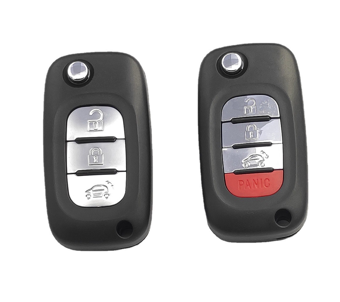 适用奔驰smart钥匙壳汽车遥控器外壳遥控钥匙外壳批发