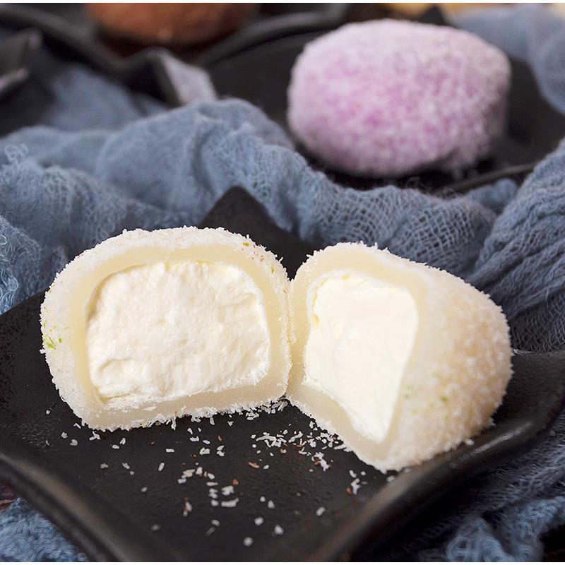 美滋味洋风椰蓉大福250g*6袋抹茶芒果可可蓝莓榴莲网红雪媚娘零食