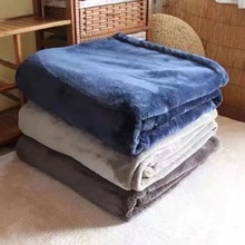 四季通用午睡毯空调毯床单宿舍单双人毯子冬季保暖毯