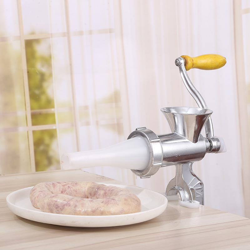 No. 5 Meat Grinder Household Sausage Machine Manual Meat Grinder Garlic Filling Sausage Machine Pepper Grinding Machine