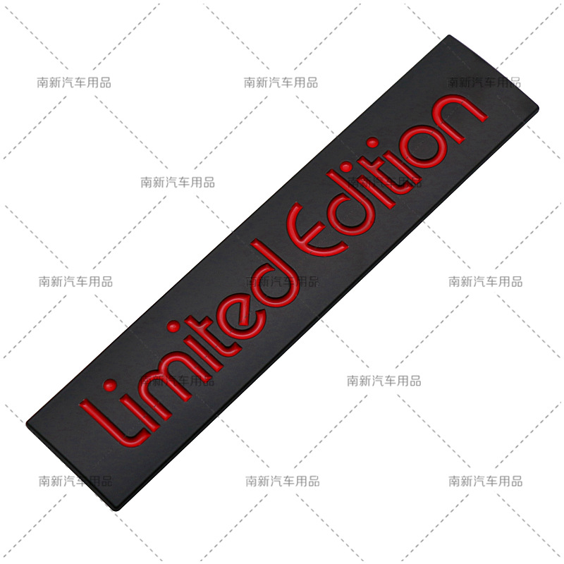 Limited Edition for Volkswagen Limited Edition Car Logo Word Mark 20 Th Anniversary Bumper Stickers