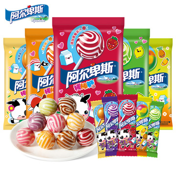 阿尔卑斯棒棒糖1包24支/整箱24包新包装批发高颜值儿童孩子零食休