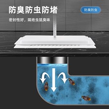 149C卫生间盖板厕所蹲厕蹲便器盖子通用蹲坑盖防堵防臭器便池蹲便