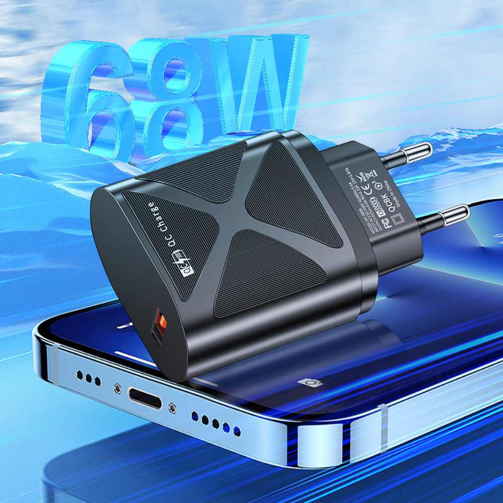 支持超级快充手机充电器 欧美英澳韩规充头适用于华为极速闪充头