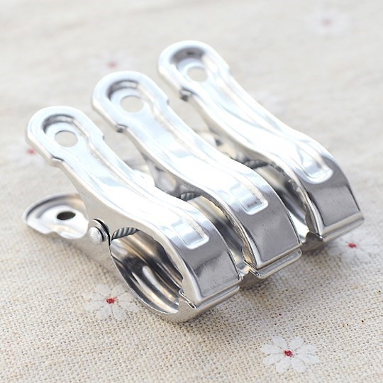 New Stainless Steel Air Quilt Clip Large Metal Clip Sun Clip Hang the Clothes Little Clip Clothes Clip Windproof Clip