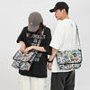 Graffiti Bag Diagonal street Trend personality Diagonal The single shoulder bag 2022 new pattern Chaopai solar system messenger bag