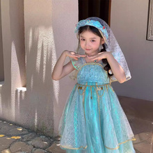 厂家儿童异域风情茉莉公主天竺少女套装女童汉服茉莉公主六一演出