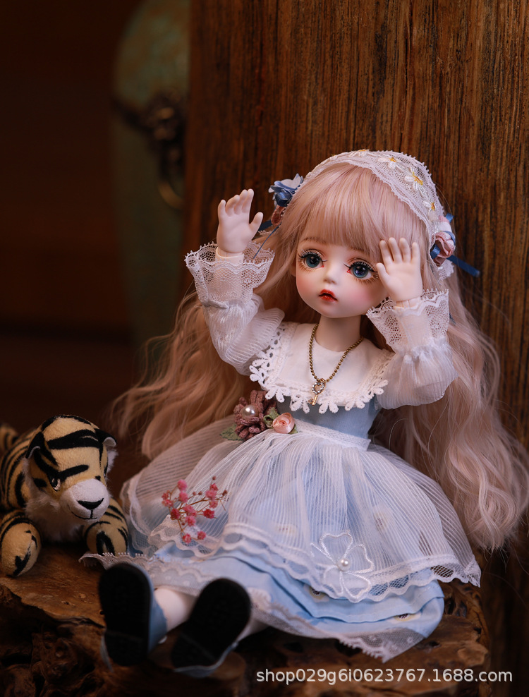 bjd六分正版凯蒂娃娃改妆玩具送女孩仿真换装公主关节人偶sd现货
