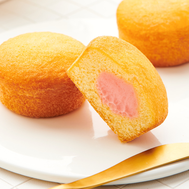 达利园注心蛋黄派500g 早餐面包糕点 办公休闲点心小零食甜点食品