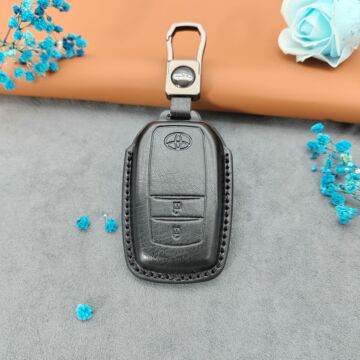 适用于丰田汽车钥匙套 凯美瑞rav4卡罗拉钥匙包chr汉兰达雷凌壳扣