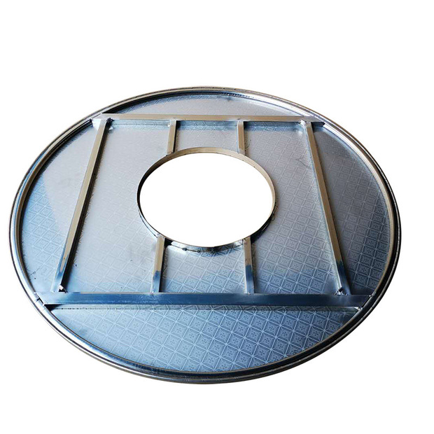 定制火锅桌火锅转盘开孔大圆桌不锈钢桌子夜宵桌 酒店大排档 桌子