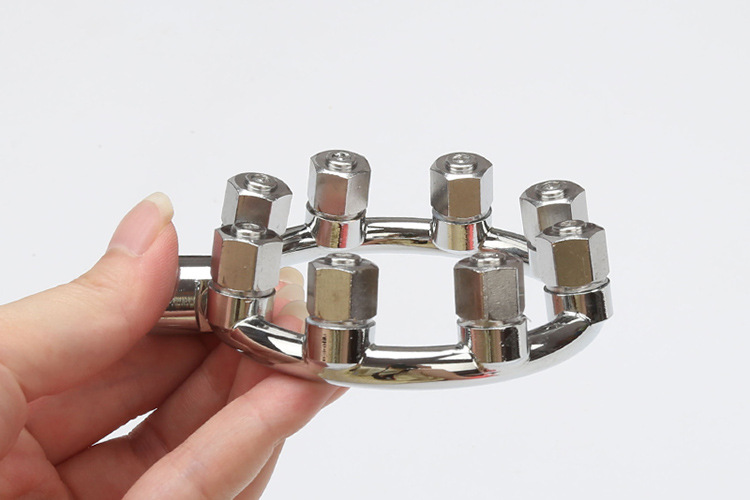 风送打药机环形圆圈8孔喷雾头果树果园消毒机大棚弥雾机喷头配件