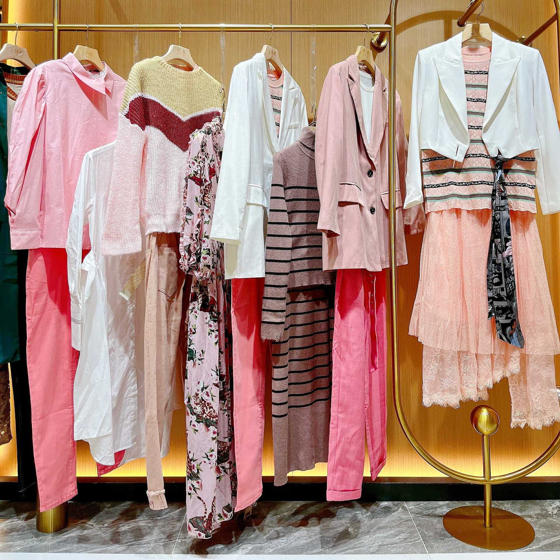 慕希22春季新款品牌女装折扣尾货一折拿货专柜撤柜品牌折扣女装