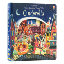 偷偷看童话系列灰姑娘Usborne Peep Inside A Fairy Tale Cindere