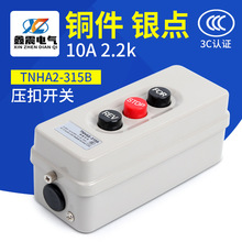 供应 压扣开关BS-315B动力押扣倒顺停互锁按钮开关启动500V 2.2KW