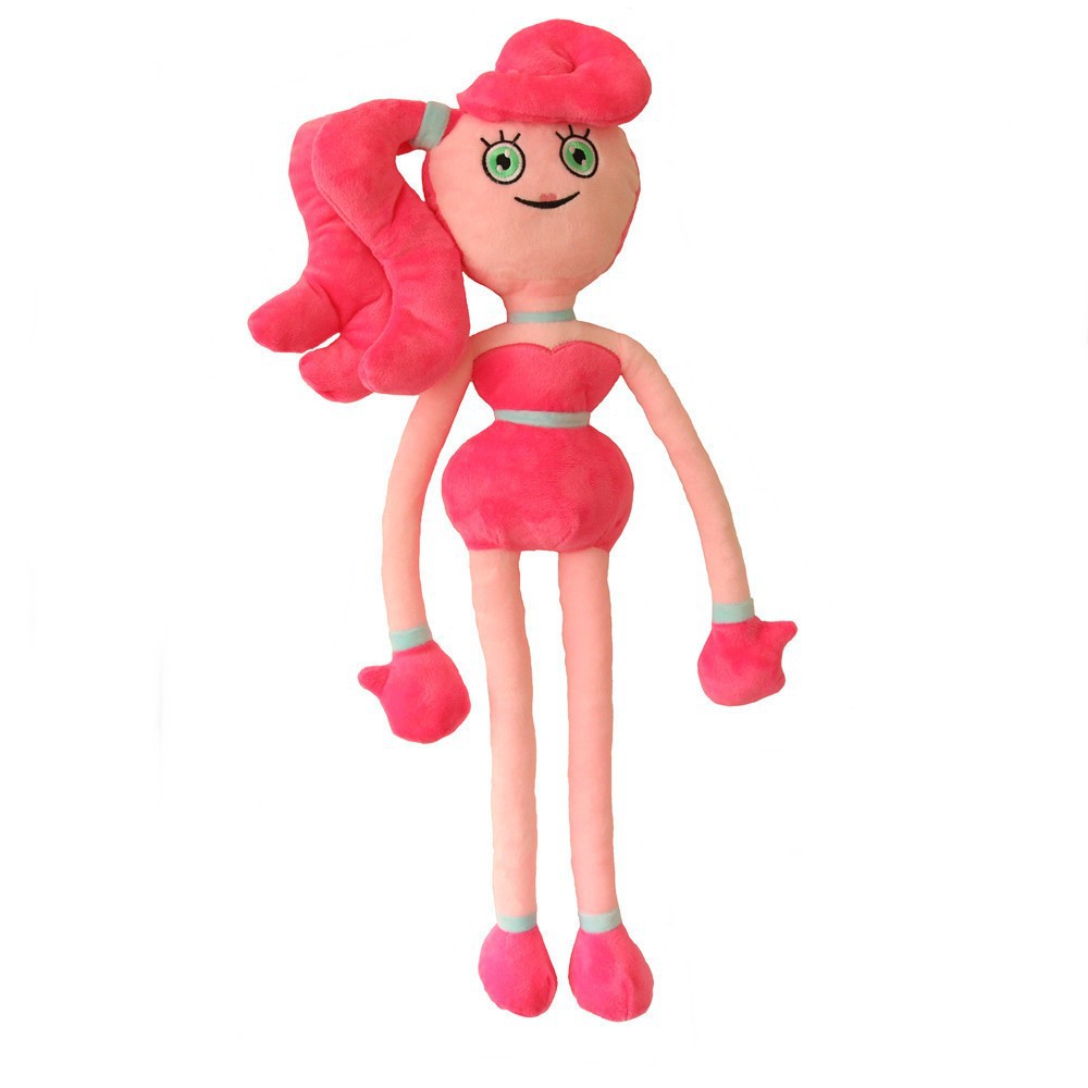 跨境新款波比妈妈公仔毛绒玩具玩偶 波比爸爸香肠怪蓝色公仔批发