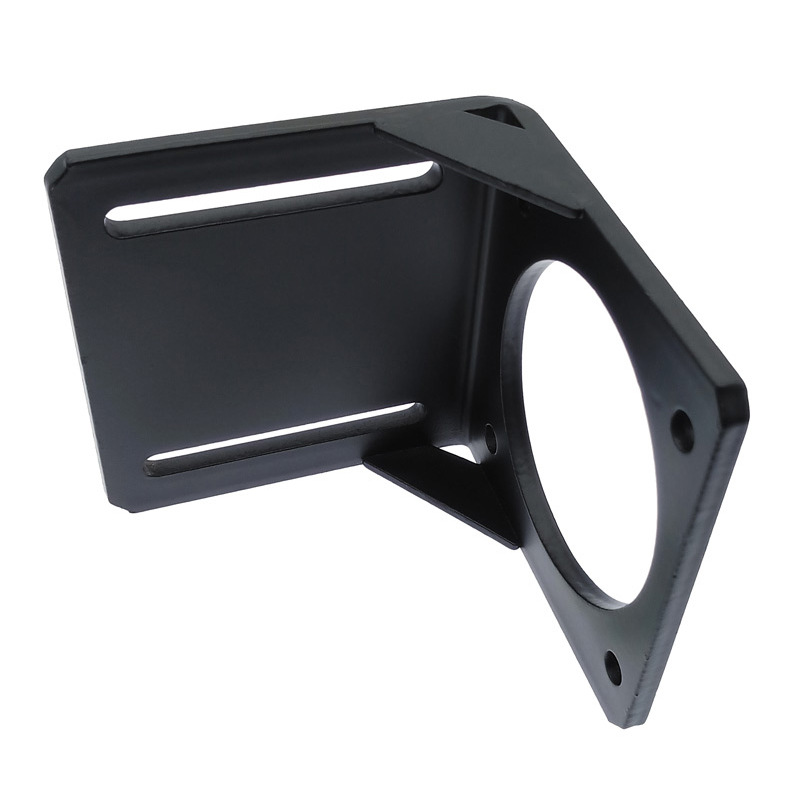 86步进电机支架 伺服电机安装固定座 钢制电机支架 卧式支架