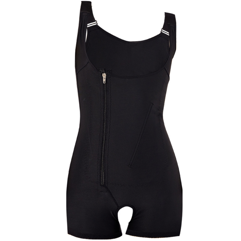 侬琳腰腹部吸脂塑形衣抽脂术后拉链收腹提臀瘦身衣开档连体塑身衣