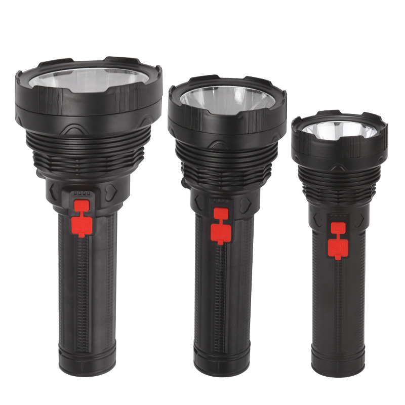 Bright Remote Long-Range Flashlight Outdoor Rechargeable Outdoor Mine Hole Handheld Searchlight High Power Portable Lamp