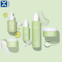 跨境专供绿茶面部护肤品套装祛痘Skin Care Set保湿Whitening精华