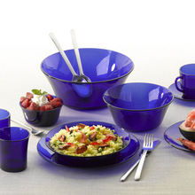 国多莱斯品牌馆 进口钢化玻璃沙拉碗 微波炉耐热 蒸煮餐碗 汤碗