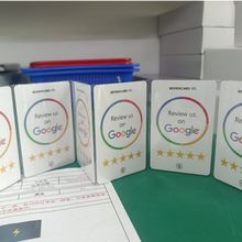 源头工厂google review card 13.56mhz高频电商售后好评卡