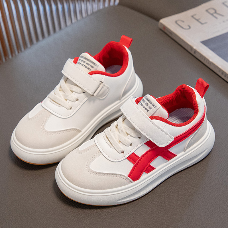 3-12岁女童小白鞋运动鞋女童软底男童板鞋儿童童鞋批发大童鞋女孩