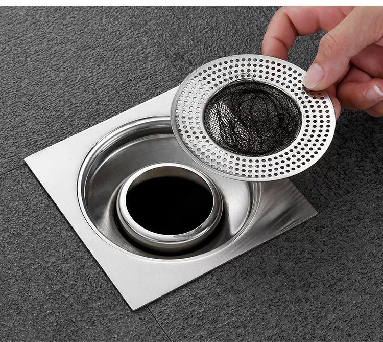 不锈钢地漏网下水道过滤网厕所卫生间地塞淋浴房毛发水槽防堵防塞