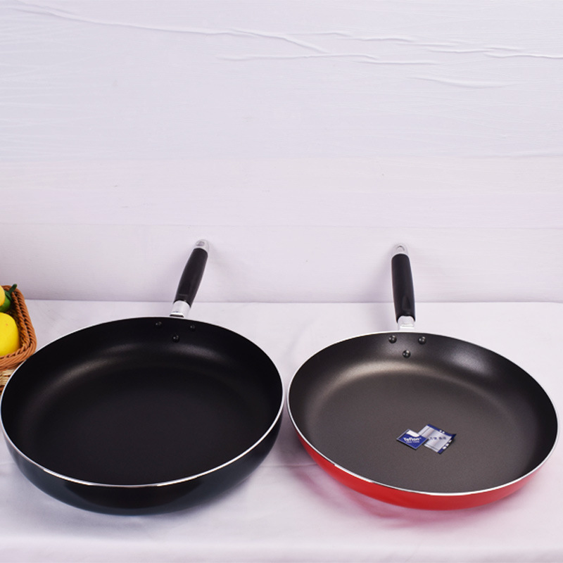 易厨乐平底不粘锅煎饼锅煎蛋锅18- 32cm多规格燃气电磁灶通用批发
