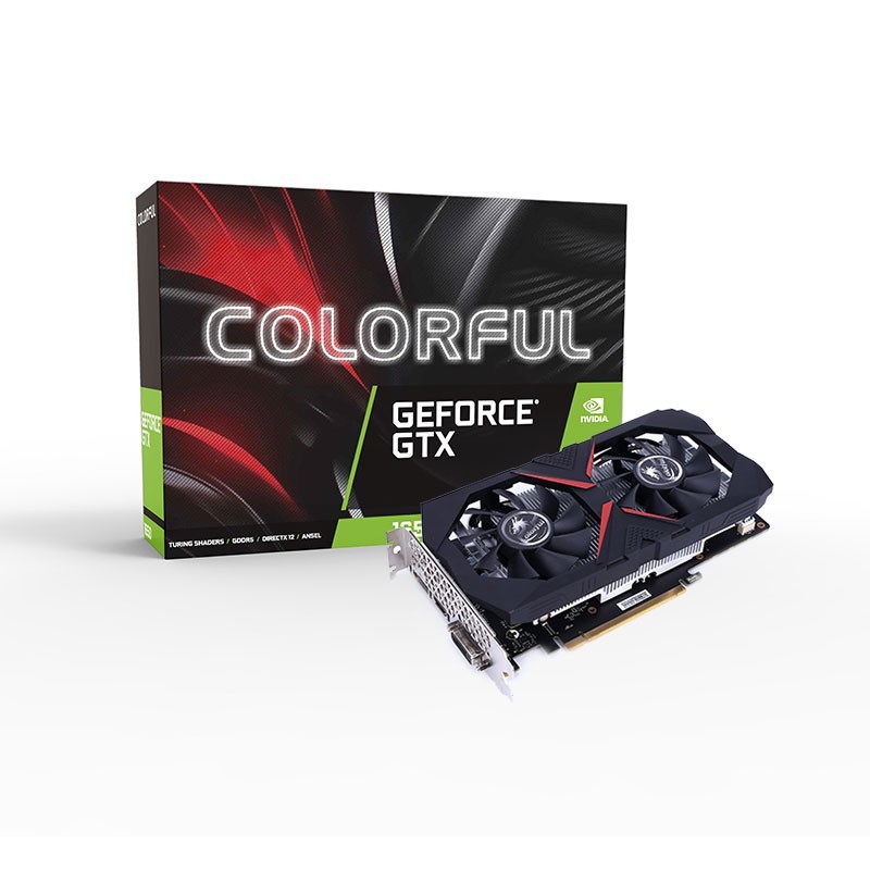 七彩虹geforce gtx1650 灵动鲨 4g d6 台式电脑电竞游戏显卡适用
