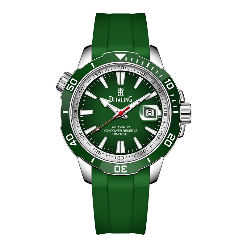 迪塔手表 德国品牌全自动防水机械表绿水鬼支持定制贴牌批量加工