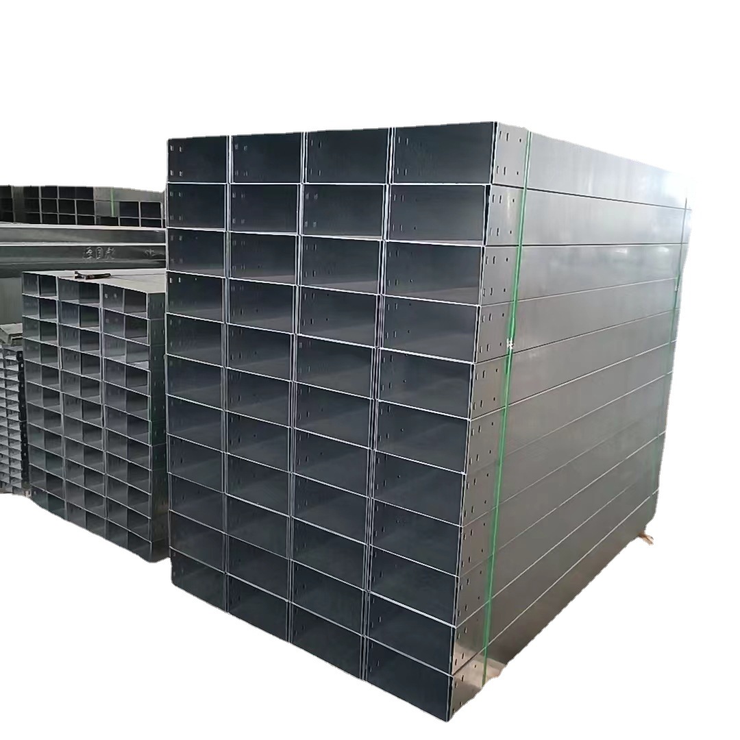 桥架厂家 热镀锌电缆线槽 钢制梯式桥架 铁线槽 镀锌电缆金属线槽