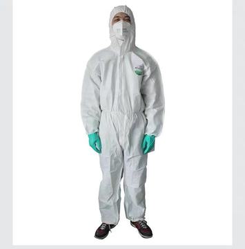 雷克兰am-428e防护服氢氟酸硫酸耐酸碱轻型防化服实验室应急喷溅