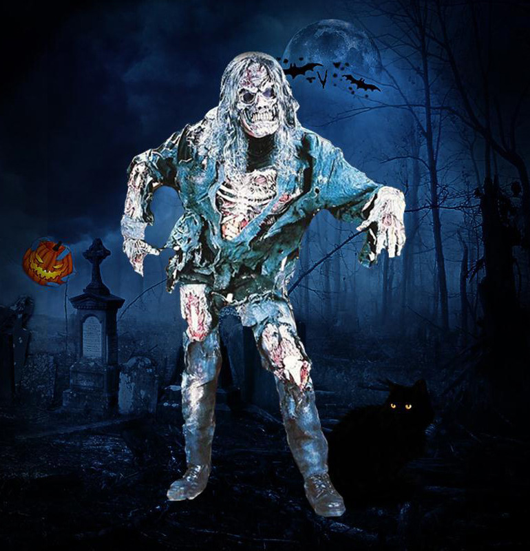 万圣节成人cos服装化妆舞会恐怖僵尸服丧尸死神衣服乱肉鬼衣套装
