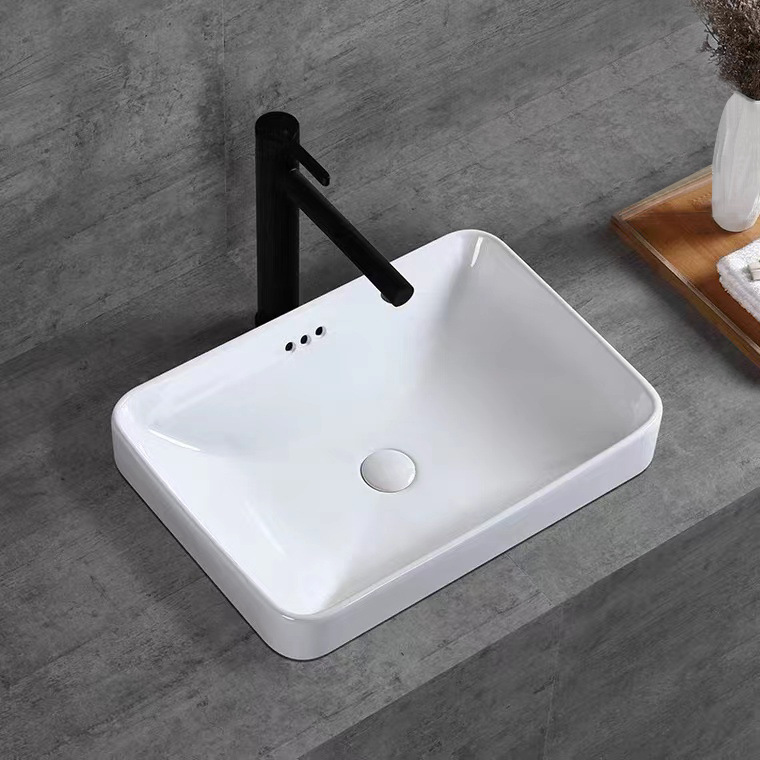 陶瓷面盆台中盆