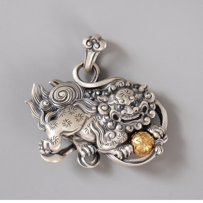 火焰大吉葫芦吊坠复古招财转运福字镂空可转动挂件情侣款-阿里巴巴