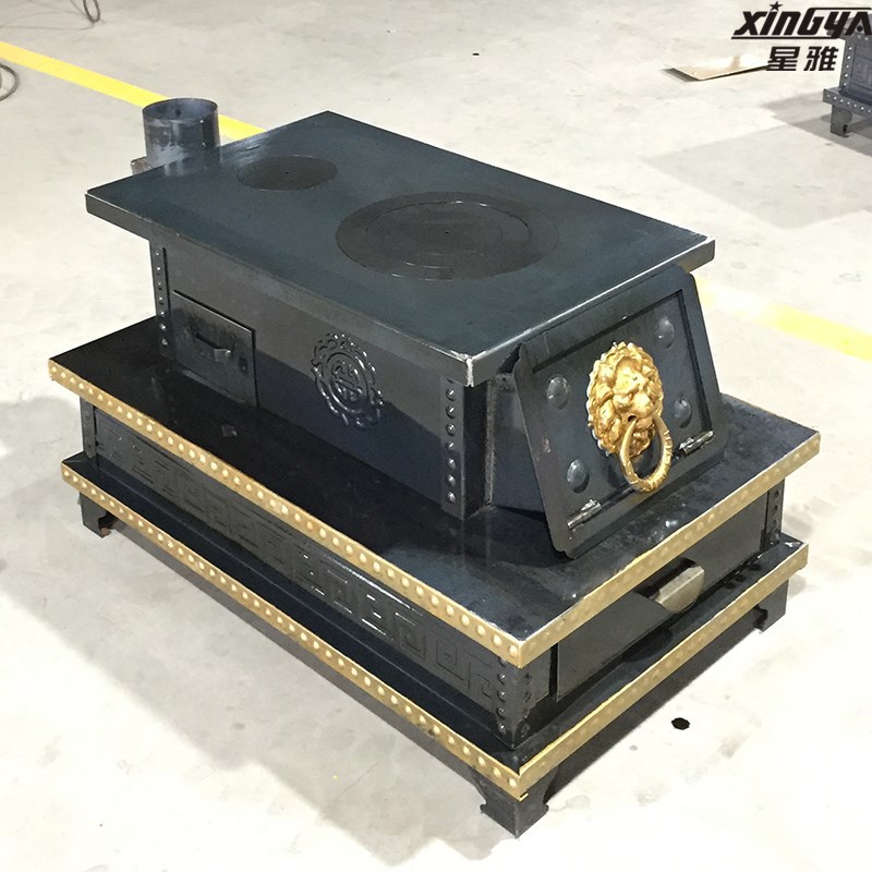 藏式柴火炉子暖和草原藏炉柴火炉藏地农村取暖烤火燃木过冬1