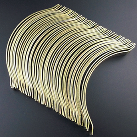 w1tr实木多层木地板卡子顶簧伸缩缝卡簧钢片弹片钢卡静音包胶弹簧