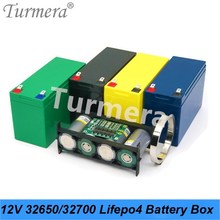 Turmera 32650 32700 Lifepo4 Battery Storage Box 4S 40A BMS跨