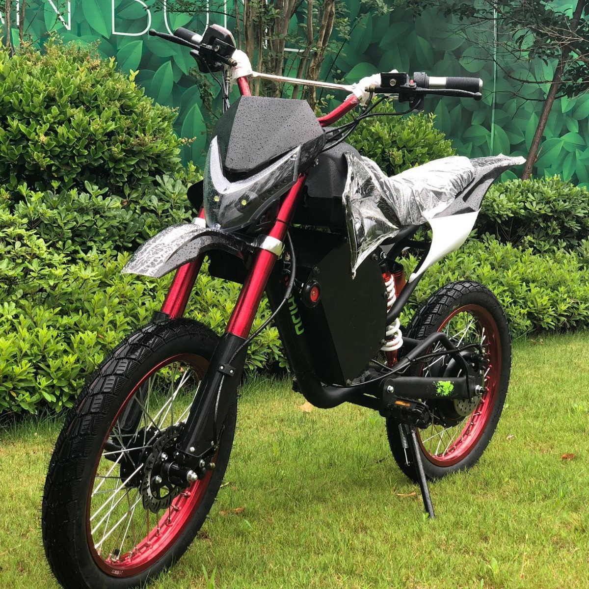 电动越野摩托车中小高赛72v2000~5000w锂电池山地沙滩车铝合金架