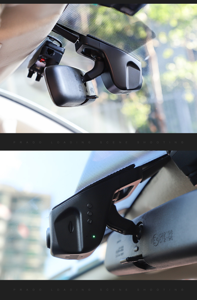 专用于丰田普拉多行车记录仪 兰德酷路泽隐藏式摄像头 霸道改装件