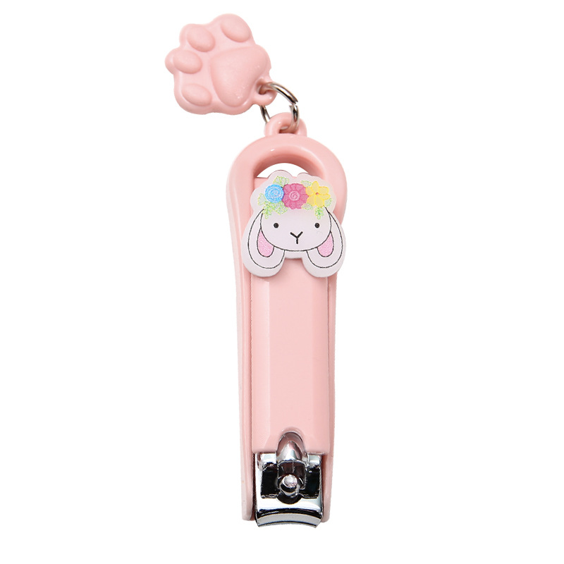Japanese and Korean Ins Cartoon Nail Clippers for Girls Cartoon Home Portable Manicure Nail Clippers Creative Small Gift