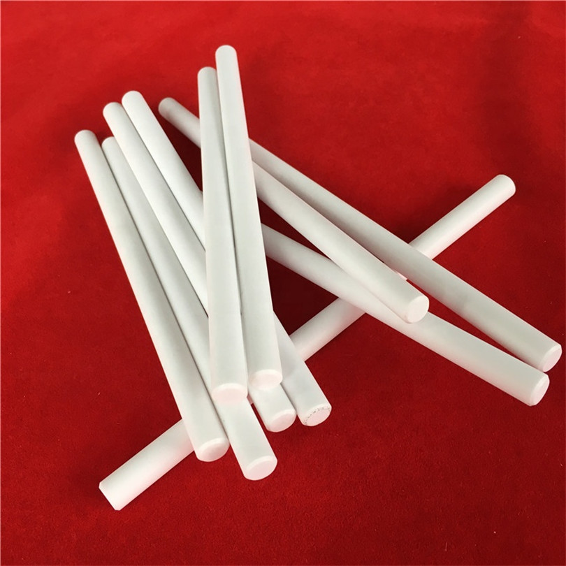 白色氧化锆棒钇稳定氧化锆陶瓷棒抛光氧化锆陶瓷轴棒厂家定制