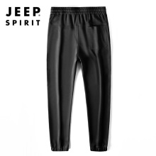 JEEP SPIRIT时尚透气休闲裤夏季男裤子户外束脚运动裤百搭韩版ins