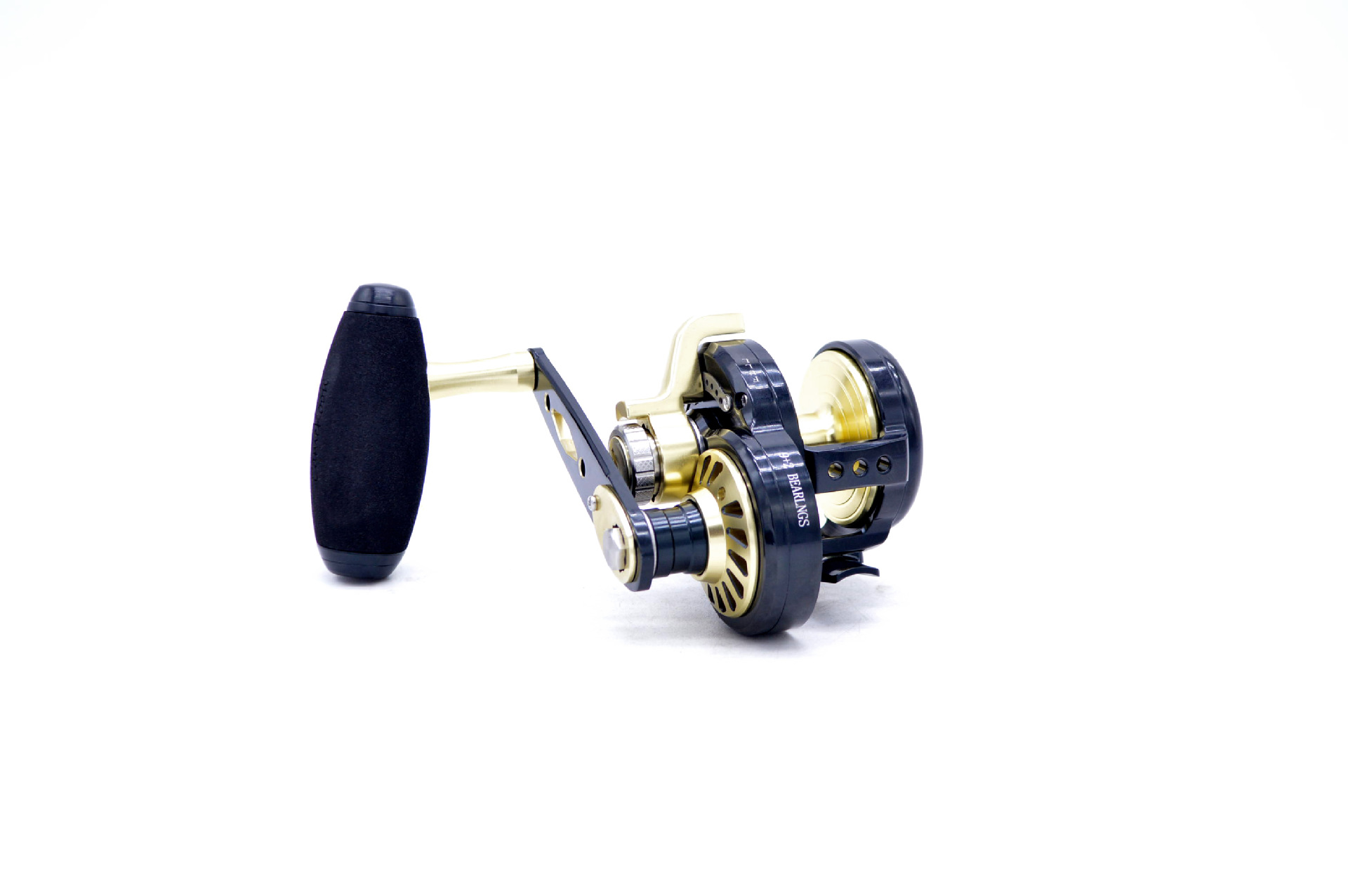 高速比11轴全金属重磅拖钓鼓式渔轮深海慢摇铁板放流海钓轮